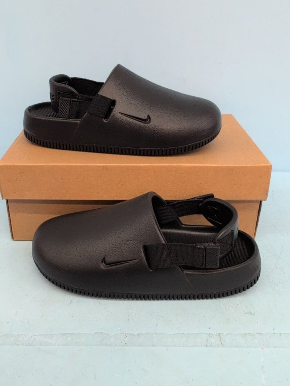 Nike Calm Mule NA Clogs Slide Sandals Men's US 4 Black FD 5130-001